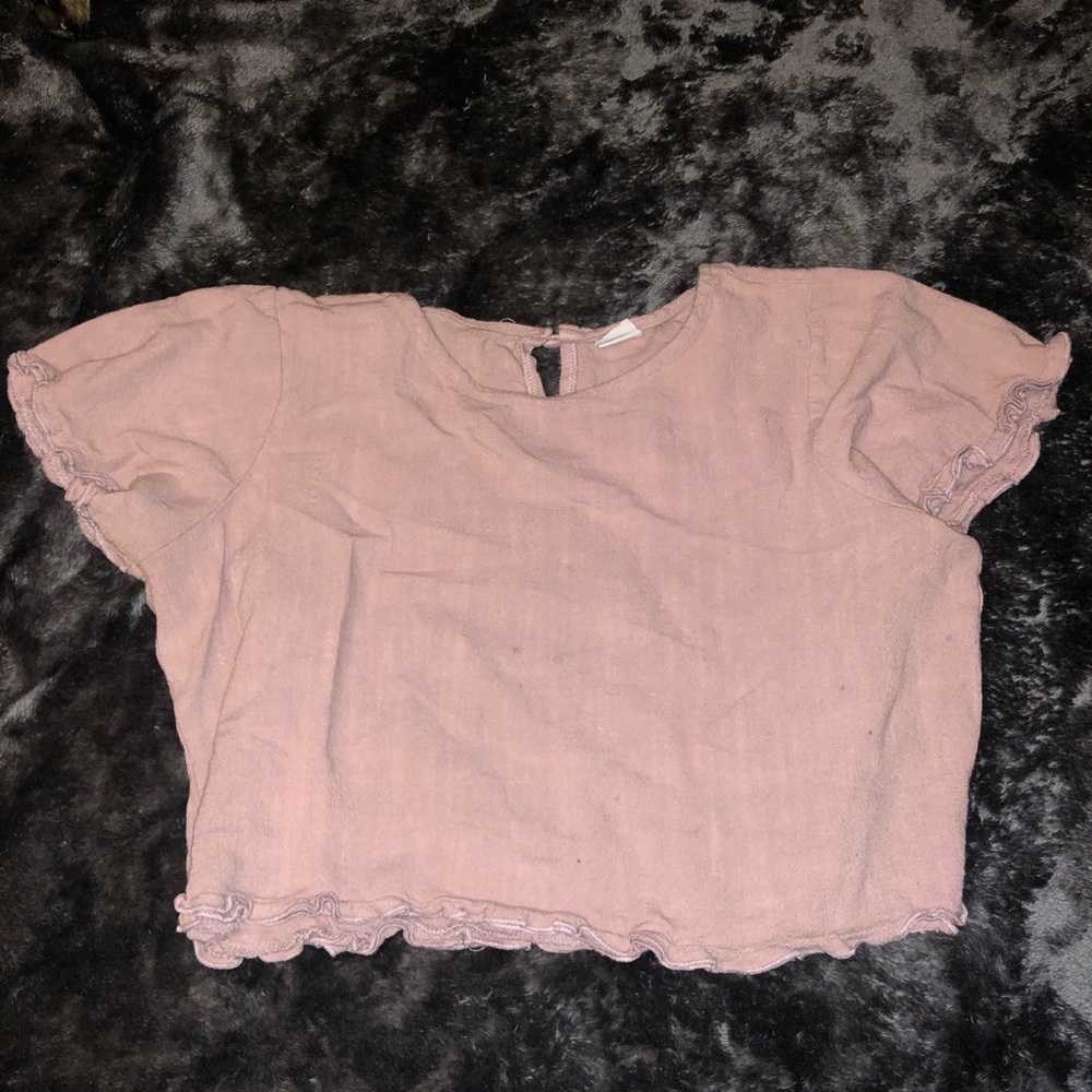 pacsun crop shirt